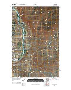 The Pothole 2011 topographic map thumbnail