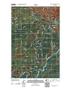 Thimble Mountain 2011 topographic map thumbnail