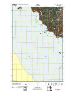 Toleak Point 2011 topographic map thumbnail