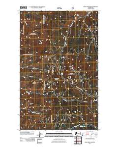 Bodie Mountain 2011 topographic map thumbnail