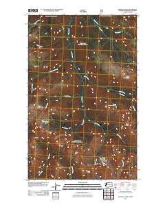 Ashnola Pass 2011 topographic map thumbnail
