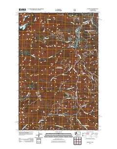 Blewett 2011 topographic map thumbnail