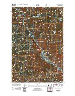 Cliffdell 2011 topographic map thumbnail