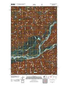 Bunch Lake 2011 topographic map thumbnail