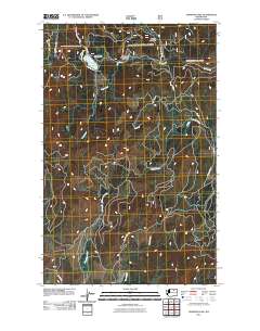 Crawfish Lake 2011 topographic map thumbnail