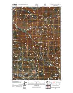 Boundary Mountain 2011 topographic map thumbnail
