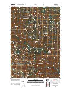 Bare Mountain 2011 topographic map thumbnail