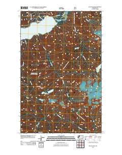 Bacon Peak 2011 topographic map thumbnail