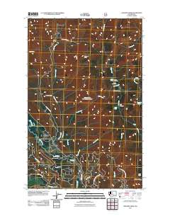 Chikamin Creek 2011 topographic map thumbnail