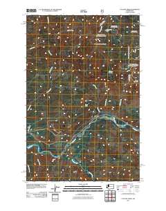 Cyclone Creek 2011 topographic map thumbnail
