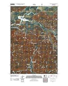 Cowlitz Falls 2011 topographic map thumbnail