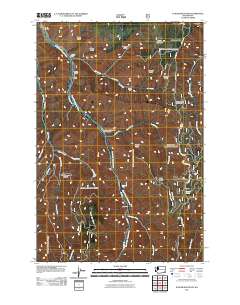 Eckler Mountain 2011 topographic map thumbnail