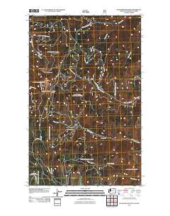 Buckhorn Mountain 2011 topographic map thumbnail