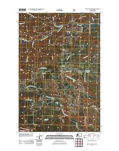 Frost Mountain 2011 topographic map thumbnail