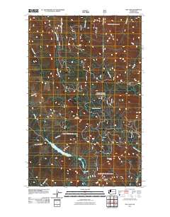 Day Lake 2011 topographic map thumbnail