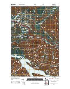 Chester Morse Lake 2011 topographic map thumbnail