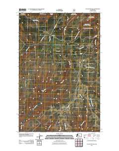 Colockum Pass 2011 topographic map thumbnail