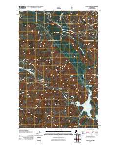 Eagle Gorge 2011 topographic map thumbnail
