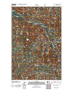 Findley Lake 2011 topographic map thumbnail