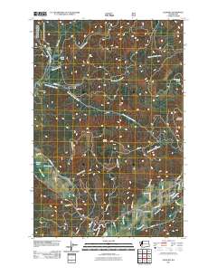 Glenoma 2011 topographic map thumbnail
