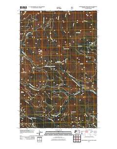 Independent Mountain 2011 topographic map thumbnail