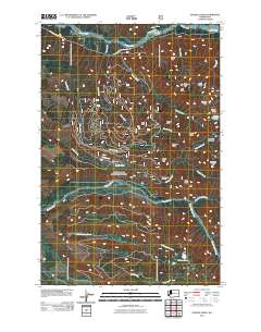 Golden Lakes 2011 topographic map thumbnail