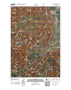 Harlow Ridge 2011 topographic map thumbnail