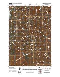 Gumboot Mountain 2011 topographic map thumbnail