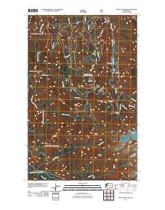 Groat Mountain 2011 topographic map thumbnail
