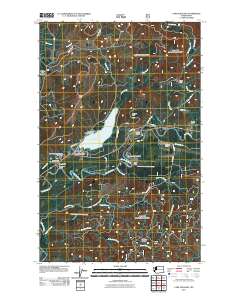 Lake Pleasant 2011 topographic map thumbnail