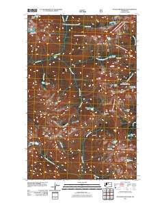 McAlester Mountain 2011 topographic map thumbnail