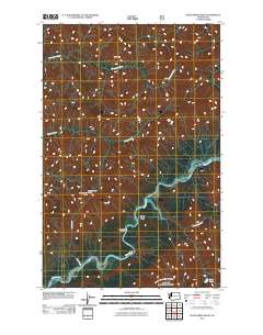 Kloochman Rock 2011 topographic map thumbnail