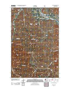 Monitor 2011 topographic map thumbnail