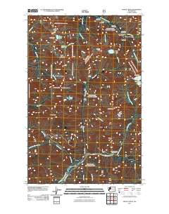 Monte Cristo 2011 topographic map thumbnail