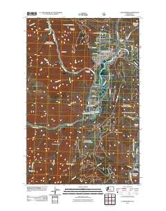 Leavenworth 2011 topographic map thumbnail
