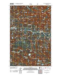 Mallardy Ridge 2011 topographic map thumbnail