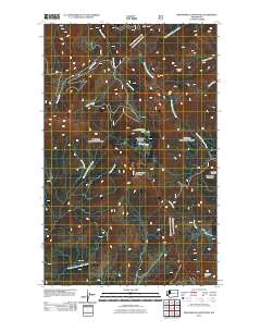 Monumental Mountain 2011 topographic map thumbnail