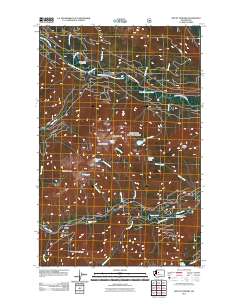 Mount Howard 2011 topographic map thumbnail