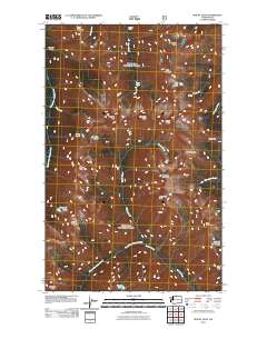 Mount Lago 2011 topographic map thumbnail