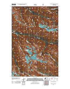 Mount Logan 2011 topographic map thumbnail