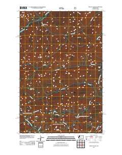 Mount Olson 2011 topographic map thumbnail