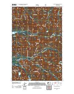 Mount Phelps 2011 topographic map thumbnail