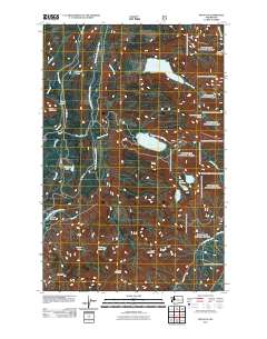 Mount Si 2011 topographic map thumbnail