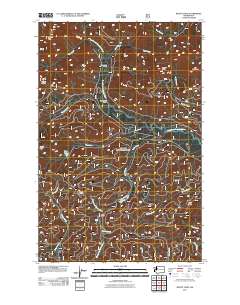 Mount Tebo 2011 topographic map thumbnail