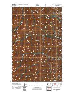Mount Townsend 2011 topographic map thumbnail