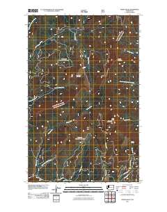 North Baldy 2011 topographic map thumbnail