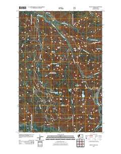 Mount Wow 2011 topographic map thumbnail