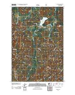 Mineral 2011 topographic map thumbnail
