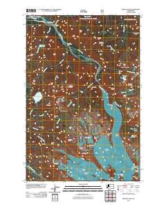 Mowich Lake 2011 topographic map thumbnail