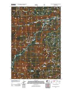 Old Scab Mountain 2011 topographic map thumbnail